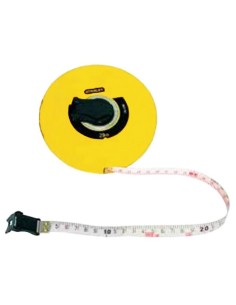 CINTA METRICA FIBRA VIDRIO STANLEY 20m.