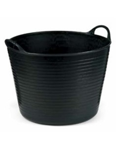 CAPAZO PLASTICO NEGRO 42l.