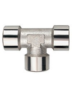 TE CROMO HEMBRA H-H-H (10) 1/8"