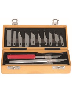JGO. CUCHILLAS PRECISION 13pzas.
