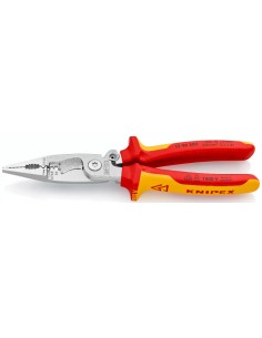 ALICATE KNIPEX ELECTRICISTA (6en1/1000v.) 200mm.