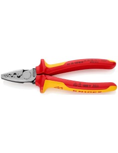 ALICATE KNIPEX PRENSAPUNTERAS (1000v.) 97 78 180 (0,25-16,0)