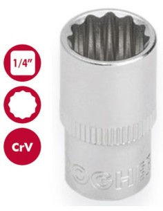 LLAVE VASO 1/4"  5mm. (12C.)