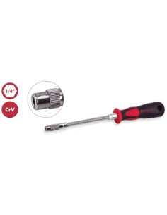 DESTORNILLADOR DOGHER PORTAPUNTAS HEXAGONAL 1/4" FLEXIBLE