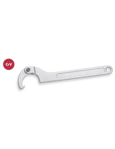 LLAVE ARTICULADA PIVOTE FIJO  80-120mm. 345mm.
