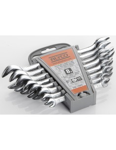 JGO. LLAVES FIJAS ALYCO ORANGE (6x7, 8x9, 10x11, 12x13, 14x15, 16x17, 18x19 y 20x22) 8pzas.