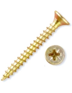TORNILLO POZIDRIV BICROMATADO (2,5) 17x 10mm. (PZ-1)