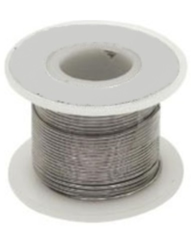 ESTAÑO ELECTRONICA 60% C/FLUX (100gr.) 1,0mm.
