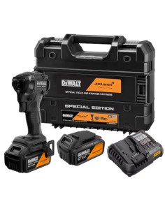 ATORNILLADOR IMPACTO DEWALT MCLAREN DCF86MP2T 1/4" 18,0v. 5,0Ah. 205Nm.