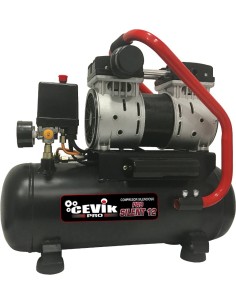 COMPRESOR AIRE SILENCIOSO PRO 12 SILENT 12l. (1,0cv./230v.)