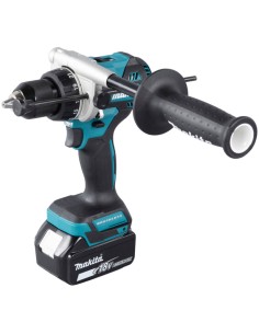 TALADRO BATERIA PERCUTOR MAKITA DHP486RTJ BL 18V LXT 130Nm. 5,0Ah.