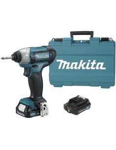 ATORNILLADOR IMPACTO BATERIA MAKITA TD110DSAE 12V CXT 110Nm. 2,0Ah.