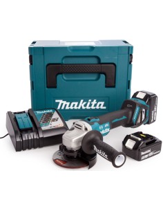AMOLADORA BATERIA MAKITA DGA513RTJ BL 18V LXT 125mm. 5,0Ah.