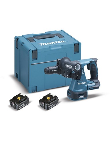MARTILLO ELECT. BATERIA MAKITA DHR243RTJ 18V LXT 2,00J. 5,0Ah.