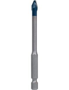 BROCA CERAMICA VIDRIO HARD BOSCH HEXAGONAL 1/4" 10x90mm.
