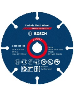 DISCO MULTIMATERIAL BOSCH CARBURO  76x10mm.