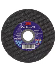 DISCO HIERRO 3M CUBITRON 3 FINO 125x1,0x22,2mm.