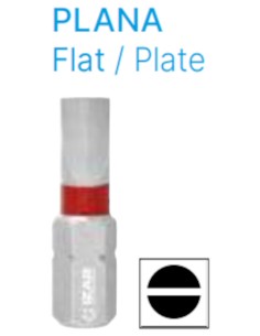PUNTA ATORNILLAR IZAR (1520) PLANA SL-5,5x0,8/25mm. (2u.)