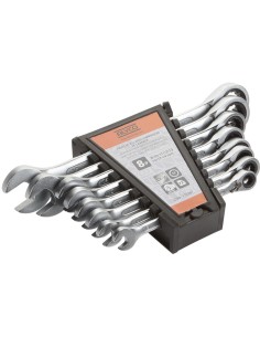 JGO. LLAVES COMBINADAS ALYCO ORANGE C/ CARRACA PLANA   8pzas. (8, 10, 11, 12, 13, 14, 17 y 19)