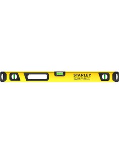 NIVEL STANLEY TUBULAR AMARILLO MAGNETICO 2.0  60cm.