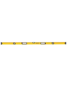 NIVEL STANLEY TUBULAR AMARILLO MAGNETICO 2.0 180cm.