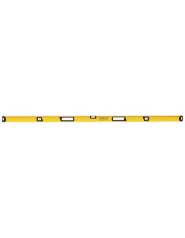 NIVEL STANLEY TUBULAR AMARILLO MAGNETICO 2.0 180cm.